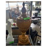 Berman Decorative Urn with Ornate Base