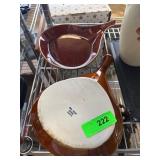 Bel-Terr China Brown Ceramic Bakeware