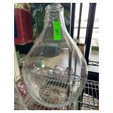 Clear Glass Teardrop-Shaped Pendulum Light Cover