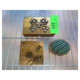 Wadsworth and Gold-Tone Compacts