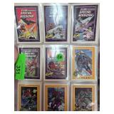 G.I. Joe Trading Card Collection with Various Char