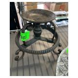 Decorative Wrought Iron Display Stand