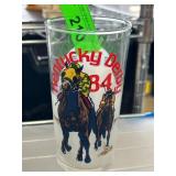 1984 Kentucky Derby Glass with Participants