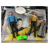 Star Trek Figures and Enterprise Model Lot
