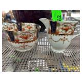 Melba Bone China Creamer and Sugar Bowl Set