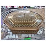 Octagonal Inlaid Decorative Storage Box