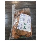 Bag of 1969 20-Centavos Bronze Coins