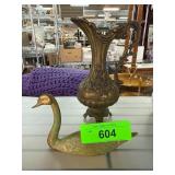 Nelles Swan Sculpture and Assorted Collectibles