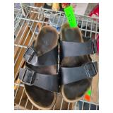 Birkenstock Black Two-Strap Sandals, Sz 38