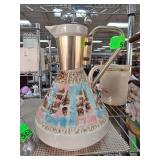 C. Miller MCM Ceramic and Metal Pitcher