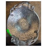 Arthur Court Hammered Metal Bowl
