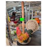 Painted Rooster Paper Towel Holder