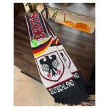 Germany Deutschland Soccer Scarf With Eagle Design