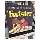 Twister Wall Art with Retro Design