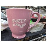 Pink Starbucks Coffee Mug with ï¿½Sweetï¿½ Design