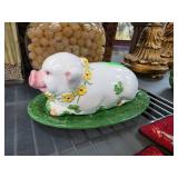 Sur La Table Ceramic Pig Butter Dish