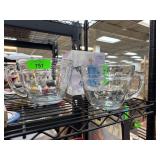 Two Pampered Chef Glass Measuring Cups