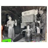 Vintage ABC-TV Studio Photograph