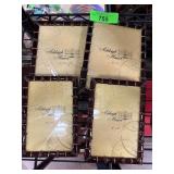 Four Ashleigh Manor Picture Frames