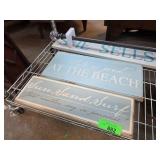 Decorative Coastal-Themed Wall Art Collection