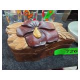 Island Wood Collections Hand-Carved Box