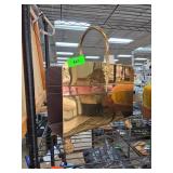 Brass Decorative Handled Box on Ornate Feet