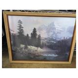 Framed Landscape Artwork by Windberg