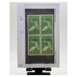 Block of Four Everglades National Park Stamps