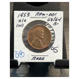 1953 Lincoln Wheat Penny RPM-001