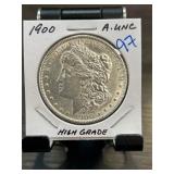 1900 Morgan Silver Dollar in High Grade