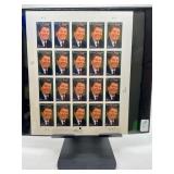 Sheet of Ronald Reagan Postage Stamps