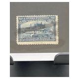 1908 Canada 5-Cent Stamp Quebec Tercentenary