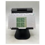 US #908 Four Freedoms Plate Mint Block