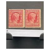 1909 US Lincoln 2-Cent Stamps