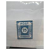 East Germany Postage Stamp, 25 Denomination