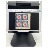 US #1042 VF Mint NH Plate Block 1954 Issue