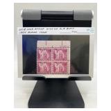 1954 US Alamo Issue Mint Plate Block Stamps