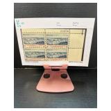 Canadian 4c Stamp Block with Mount