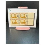 Boy Scouts of America 4-Cent Stamp Block