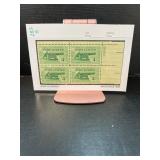 Block of Fort Sumter 4-Cent Stamps