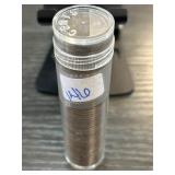 Tube of 1940s Lincoln Wheat Cents