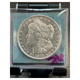 1878-P Morgan Silver Dollar, MS-64