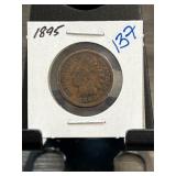 1895 Indian Head One Cent Coin