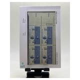 Canada 1911-1961 Blue Sailing Stamp Sheet