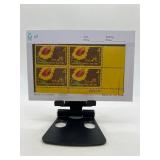 Block of Four Canadian Sunflower Stamps