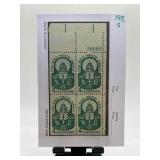 Block of 4 1960 4-Cent US Postage Stamps