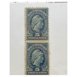$5 U.S. Internal Revenue Stamps