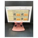 Sheet of U.S. Range Conservation 4-Cent Stamps