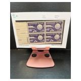 Block of Canadian Communications for Peace Stamps