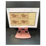 Block of 4 Canadian 4-Cent Stamps